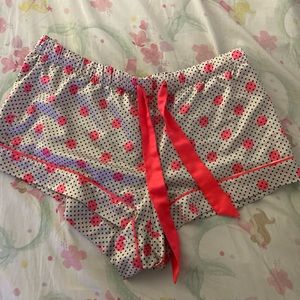 Victoria secret silk shorts